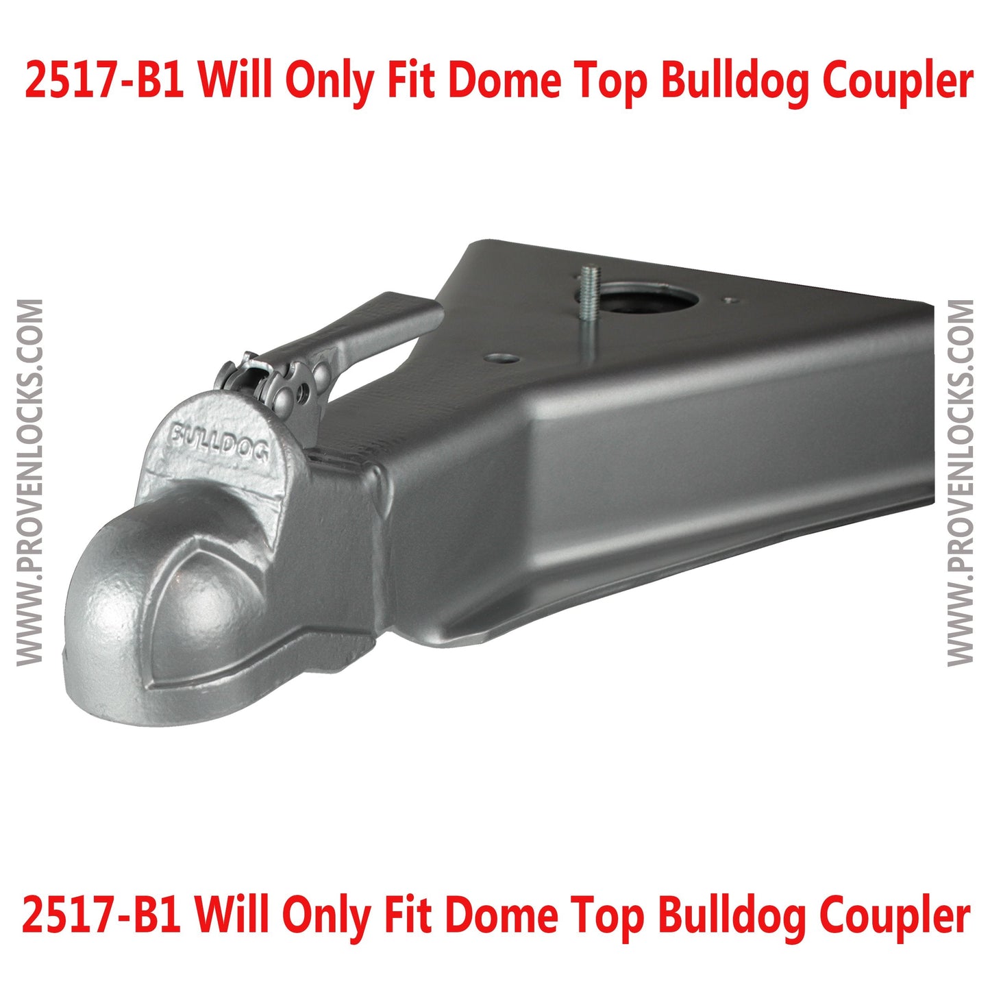 Model 2517-B1 2 5/16'' Trailer Coupler Locks Proven Locks