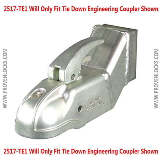 Model 2517-TE1 2 5/16'' Trailer Coupler Locks Proven Locks