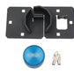Puck Lock HASP Kit Model V2 Puck Locks Proven Industries Blue (Billet 6061 Aluminum) Keyed Differently 